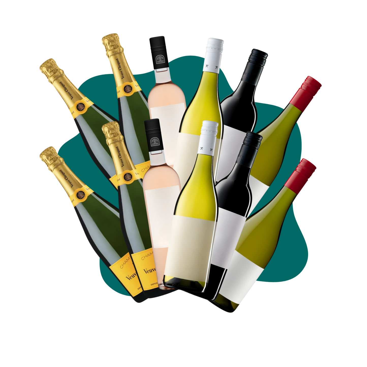 Box of 12: Champagne & Mixed Wines